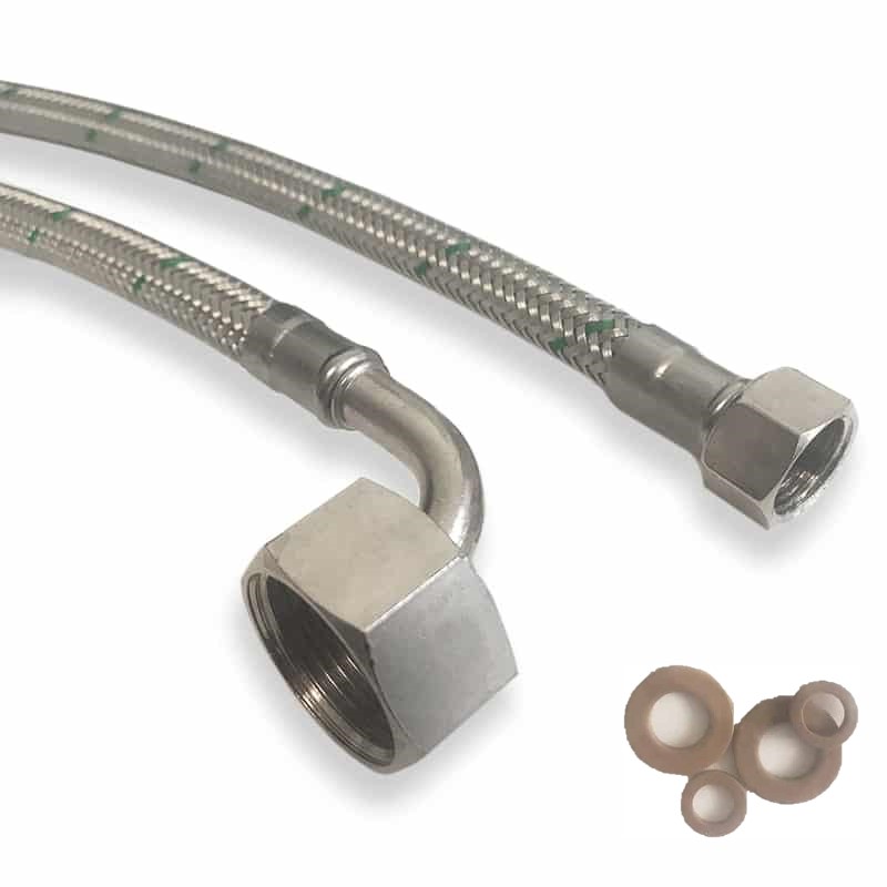 waterslangen Waterslang 3/8" recht - 3/4" haaks Bolts vending support en onderhoud