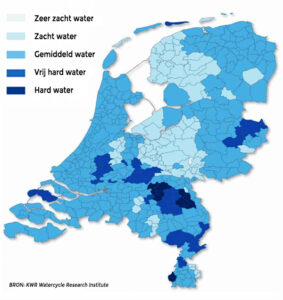 Waterhardheid in Nederland